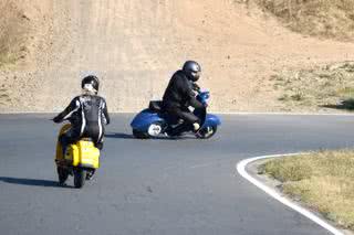 Vespa Motorsport Kuvenaufnahme